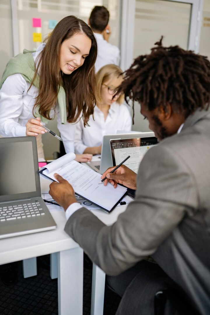 Agile team collaborating during a sprint using Scrum